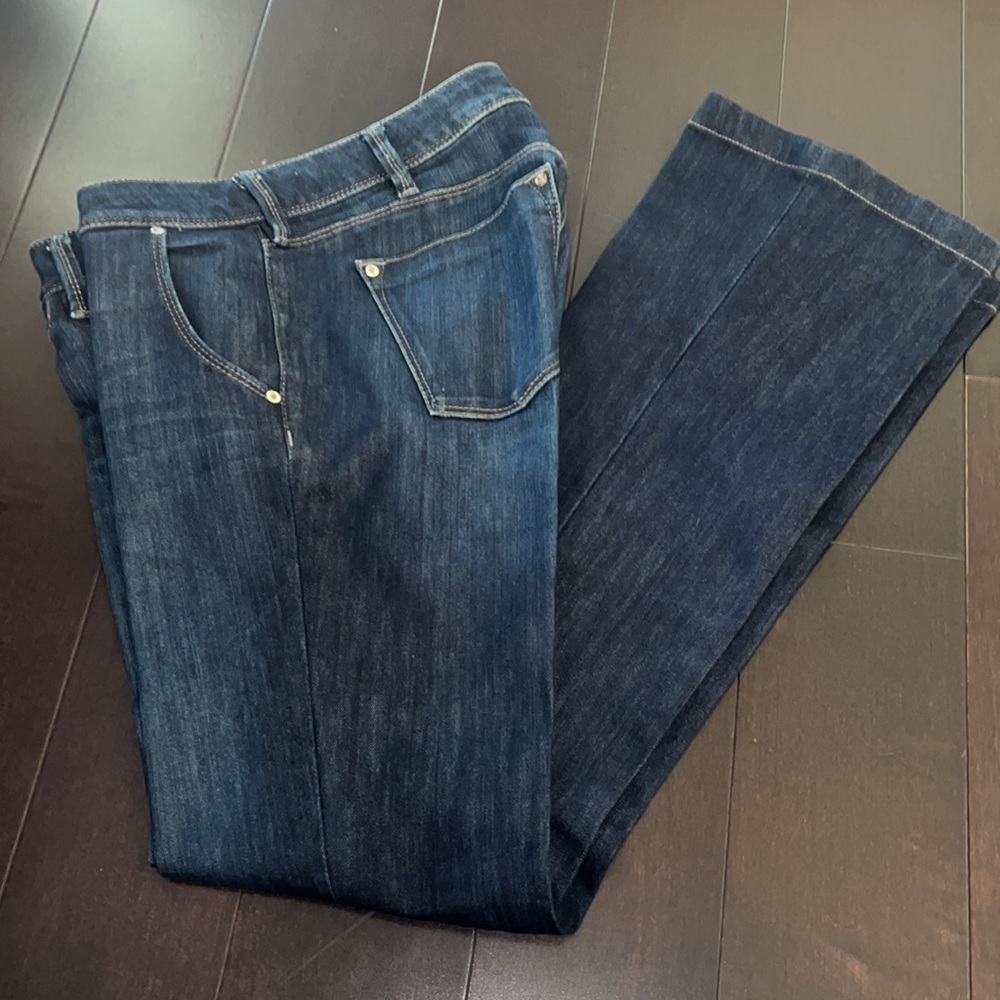 DL1961 Gwen Slim Trouser Comfort Stretch Dark size 29 excellent condition - Picture 4 of 9